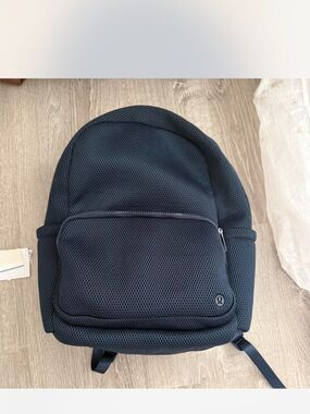 lululemon athletica Navy Mesh Backpack